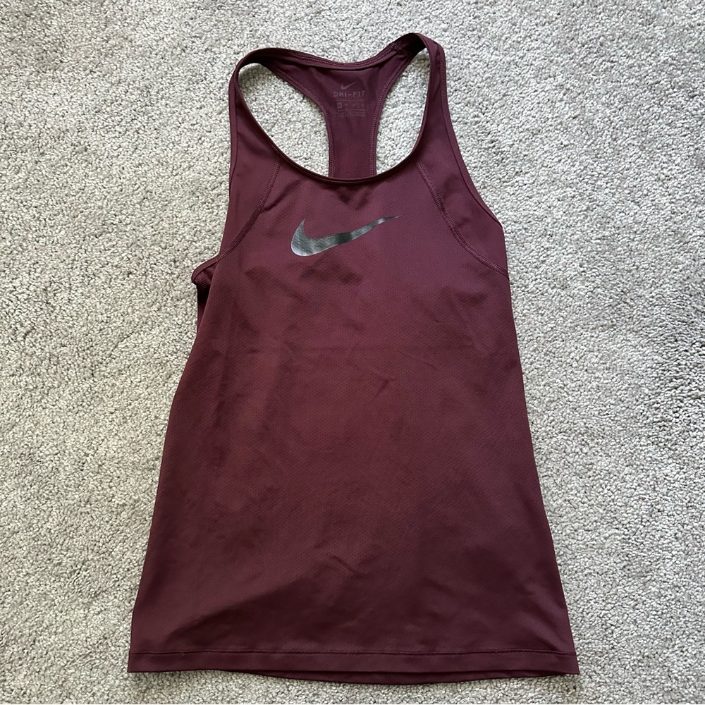 Nike Maroon Tank Top